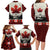 Canada Flag Family Matching Long Sleeve Bodycon Dress and Hawaiian Shirt Maple Leaf & Plaid Pattern Design