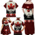 Canada Flag Family Matching Off Shoulder Maxi Dress and Hawaiian Shirt Maple Leaf & Plaid Pattern Design