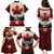 Canada Flag Family Matching Puletasi and Hawaiian Shirt Maple Leaf & Plaid Pattern Design