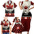 Canada Flag Family Matching Short Sleeve Bodycon Dress and Hawaiian Shirt Maple Leaf & Plaid Pattern Design