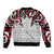 Canada Bomber Jacket Haida Art-Inspired Pattern Design