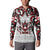 Canada Button Sweatshirt Haida Art-Inspired Pattern Design