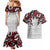 Canada Couples Matching Mermaid Dress and Hawaiian Shirt Haida Art-Inspired Pattern Design