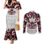 Canada Couples Matching Mermaid Dress and Long Sleeve Button Shirt Haida Art-Inspired Pattern Design