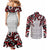 Canada Couples Matching Mermaid Dress and Long Sleeve Button Shirt Haida Art-Inspired Pattern Design