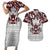 Canada Couples Matching Short Sleeve Bodycon Dress and Hawaiian Shirt Haida Art-Inspired Pattern Design