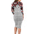 Canada Family Matching Long Sleeve Bodycon Dress and Hawaiian Shirt Haida Art-Inspired Pattern Design