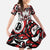 Canada Family Matching Off Shoulder Maxi Dress and Hawaiian Shirt Haida Art-Inspired Pattern Design