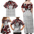 Canada Family Matching Off Shoulder Maxi Dress and Hawaiian Shirt Haida Art-Inspired Pattern Design