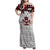 Canada Family Matching Off Shoulder Maxi Dress and Hawaiian Shirt Haida Art-Inspired Pattern Design