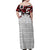 Canada Family Matching Off Shoulder Maxi Dress and Hawaiian Shirt Haida Art-Inspired Pattern Design