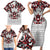 Canada Family Matching Short Sleeve Bodycon Dress and Hawaiian Shirt Haida Art-Inspired Pattern Design