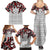 Canada Family Matching Summer Maxi Dress and Hawaiian Shirt Haida Art-Inspired Pattern Design