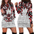 Canada Hoodie Dress Haida Art-Inspired Pattern Design