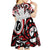 Canada Kid Short Sleeve Dress Haida Art-Inspired Pattern Design