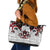 Canada Leather Tote Bag Haida Art-Inspired Pattern Design