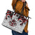 Canada Leather Tote Bag Haida Art-Inspired Pattern Design