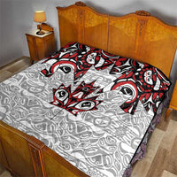 Canada Quilt Haida Art-Inspired Pattern Design