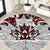 Canada Round Carpet Haida Art-Inspired Pattern Design