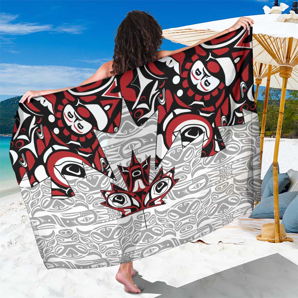 Canada Sarong Haida Art-Inspired Pattern Design