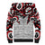 Canada Sherpa Hoodie Haida Art-Inspired Pattern Design