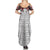 Canada Summer Maxi Dress Haida Art-Inspired Pattern Design