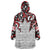 Canada Wearable Blanket Hoodie Haida Art-Inspired Pattern Design