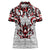 Canada Women Polo Shirt Haida Art-Inspired Pattern Design