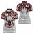 Canada Women Polo Shirt Haida Art-Inspired Pattern Design