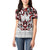 Canada Women Polo Shirt Haida Art-Inspired Pattern Design