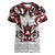 Canada Women V-Neck T-Shirt Haida Art-Inspired Pattern Design