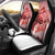 Canada Flag Car Seat Cover Caribou Design with National Symbol