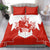 Canada Flag Bedding Set National Map & Symbolic Design