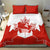 Canada Flag Bedding Set National Map & Symbolic Design