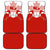 Canada Flag Car Mats National Map & Symbolic Design