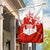 Canada Flag Garden Flag National Map & Symbolic Design