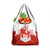 Canada Flag Grocery Bag National Map & Symbolic Design