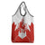 Canada Flag Grocery Bag National Map & Symbolic Design