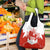 Canada Flag Grocery Bag National Map & Symbolic Design