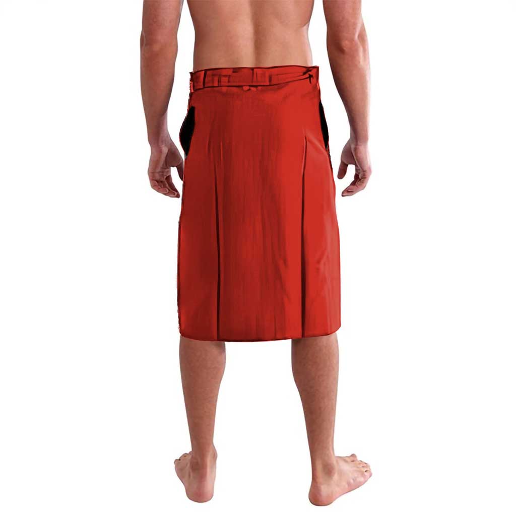 Canada Flag Lavalava National Map & Symbolic Design