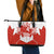 Canada Flag Leather Tote Bag National Map & Symbolic Design