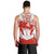 Canada Flag Men Tank Top National Map & Symbolic Design