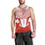 Canada Flag Men Tank Top National Map & Symbolic Design