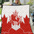 Canada Flag Quilt National Map & Symbolic Design