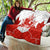 Canada Flag Quilt National Map & Symbolic Design