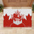 Canada Flag Rubber Doormat National Map & Symbolic Design