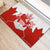 Canada Flag Rubber Doormat National Map & Symbolic Design