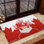 Canada Flag Rubber Doormat National Map & Symbolic Design