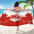 Canada Flag Sarong National Map & Symbolic Design