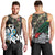 Lithuania's National Emblem Men Tank Top with Military Motifs - Army-Inspired Design